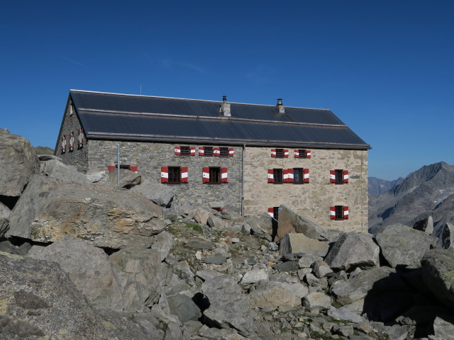 Neue Prager H&uuml;tte, 2.782 m (29. Aug.)