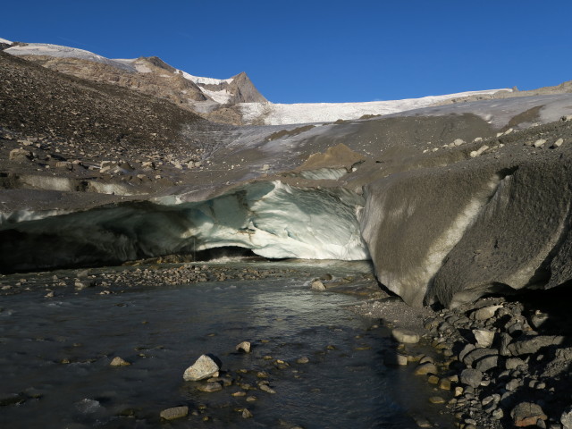 Gletschertor des Schlatenkeeses (30. Aug.)