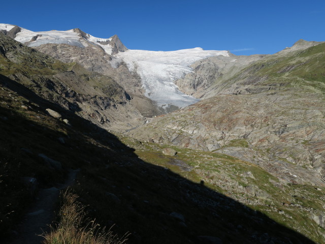 Schlatenkees vom &Ouml;AV-Gletscherweg aus (30. Aug.)