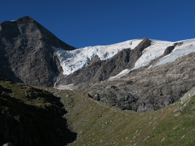 Kristallwand vom Venediger H&ouml;henweg aus (30. Aug.)