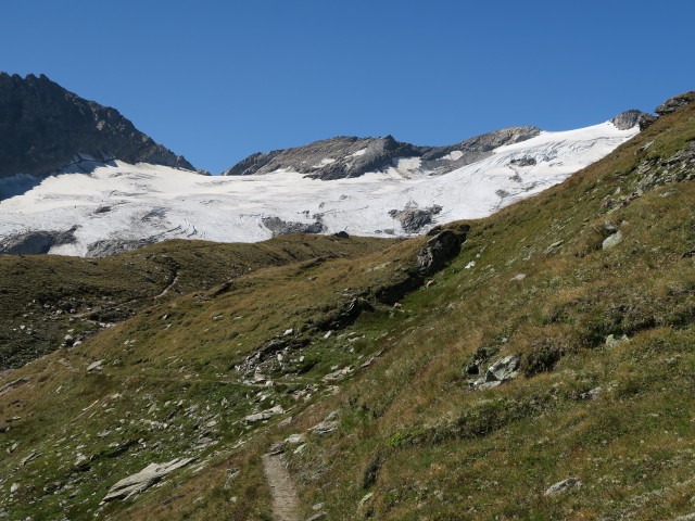 Weg 924 zwischen Badener H&uuml;tte und Kristallwand-Klettersteig (30. Aug.)