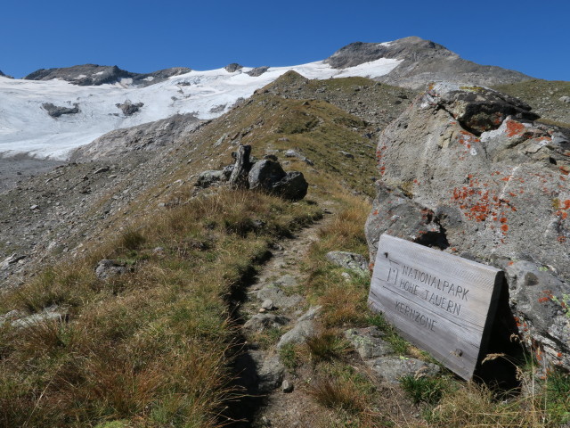 Weg 924 zwischen Badener H&uuml;tte und Kristallwand-Klettersteig (30. Aug.)