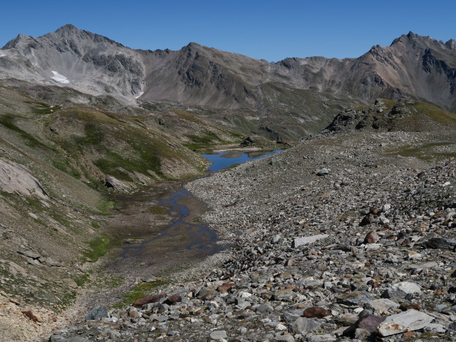 neben Weg 924 zwischen Badener H&uuml;tte und Kristallwand-Klettersteig (30. Aug.)