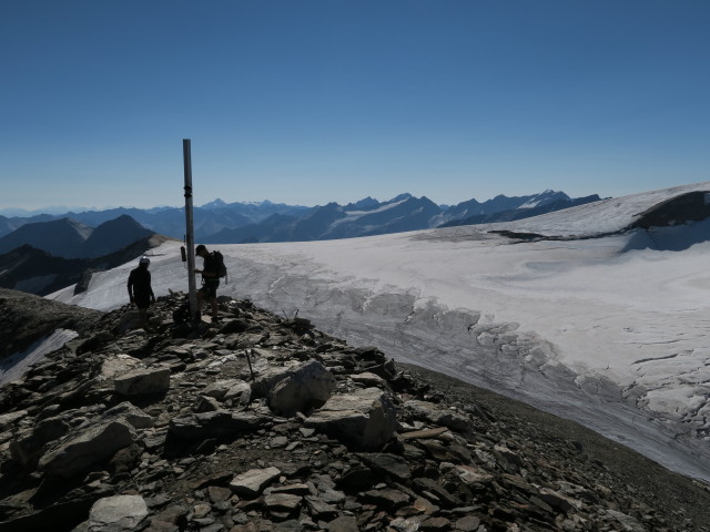 Kristallwand, 3.310 m (30. Aug.)