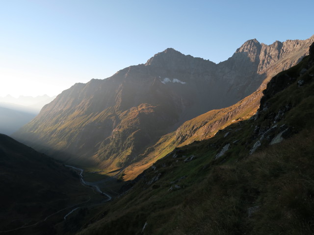 Löbbental vom Venediger Höhenweg aus (31. Aug.)