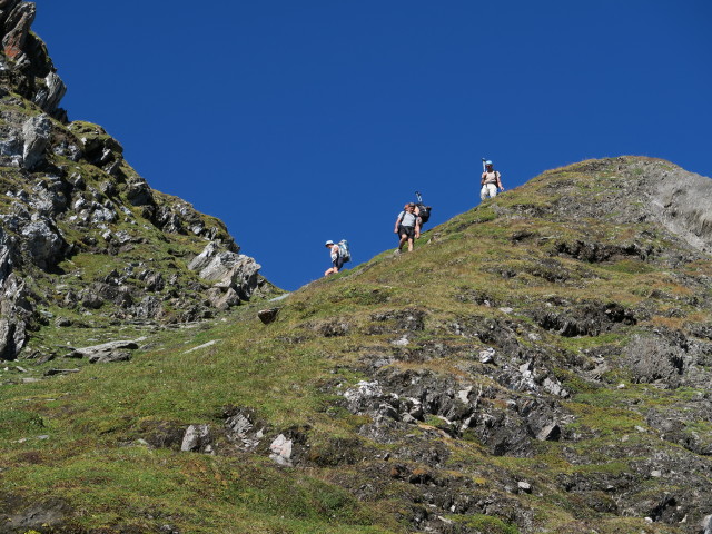 Venediger Höhenweg zwischen Malfrostnitz und Galtenscharte (31. Aug.)