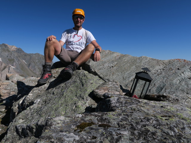 Ich auf der Maurer R&ouml;te, 2.873 m (31. Aug.)