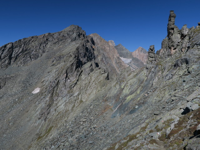 Venediger H&ouml;henweg zwischen Galtenscharte und K&auml;lberscharte (31. Aug.)