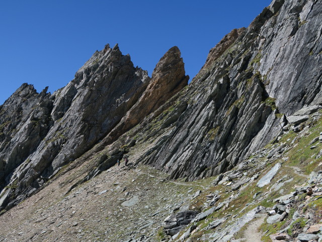 Venediger H&ouml;henweg zwischen Galtenscharte und K&auml;lberscharte (31. Aug.)