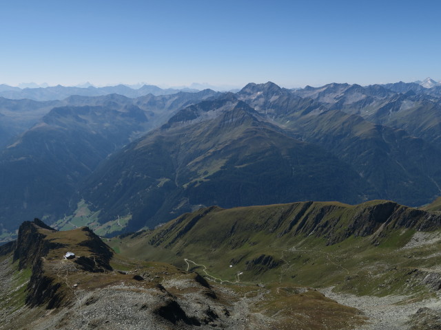 vom Rauhkopf Richtung Süden (31. Aug.)