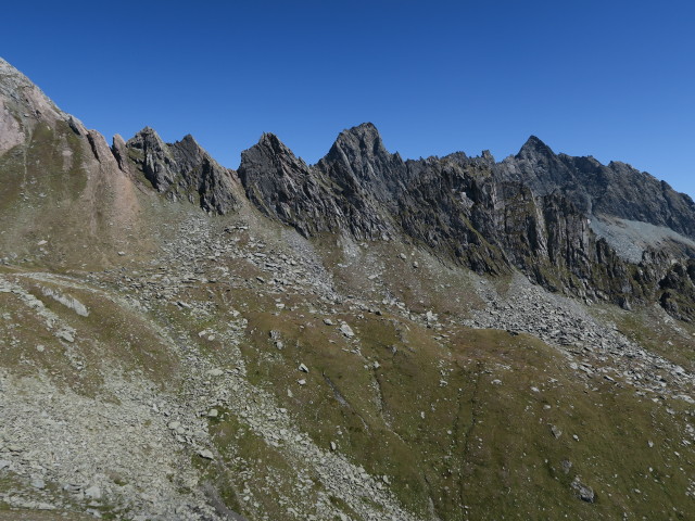 von der Bonn-Matreier-H&uuml;tte Richtung Osten (31. Aug.)