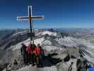 Christian, Angela, Erich und ich am Großvenediger, 3.662 m (29. Aug.)