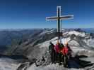 Christian, Angela, Erich und ich am Großvenediger, 3.662 m (29. Aug.)