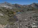 neben Weg 924 zwischen Badener Hütte und Kristallwand-Klettersteig (30. Aug.)