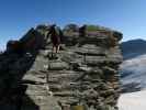 Gerhard am Kristallwand-Klettersteig (30. Aug.)