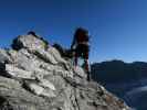 Gerhard am Kristallwand-Klettersteig (30. Aug.)