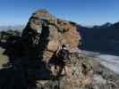 Gerhard am Kristallwand-Klettersteig (30. Aug.)