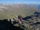 Gerhard am Kristallwand-Klettersteig (30. Aug.)