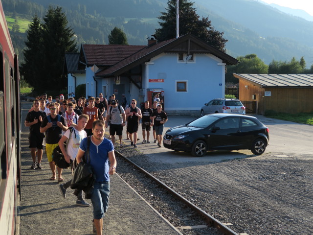 Bahnhof Niedernsill, 767 m