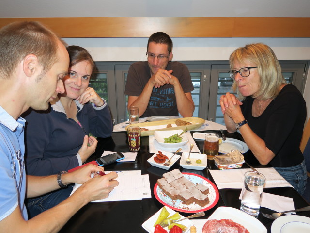 Florian, Katrin, Stefan und Mama