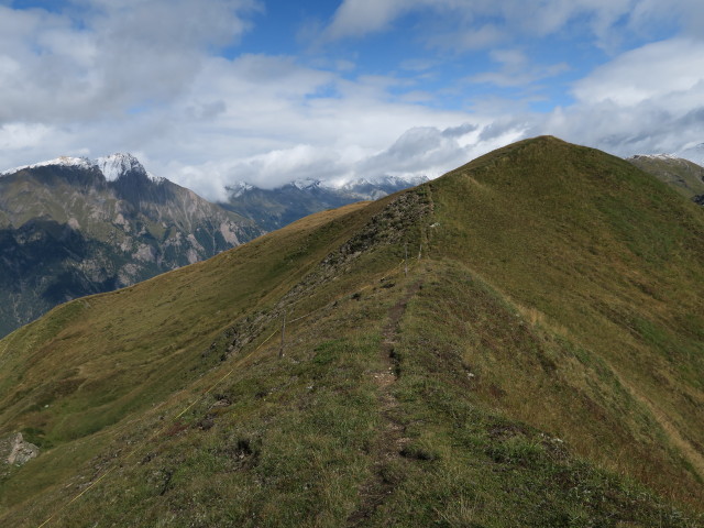 Weg 5 zwischen Vorgipfel des Höllenkragens und Höllenkragen