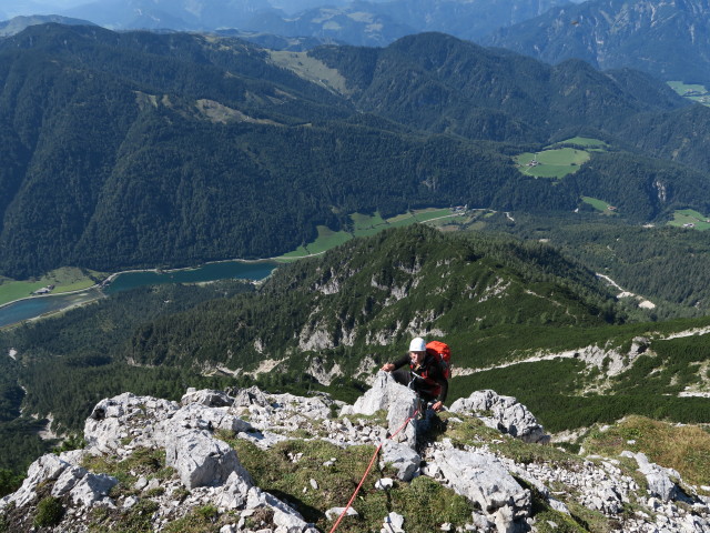 'Zeitgeist': Maria in der 10. Seillänge (12. Sep.)