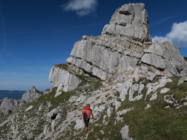 Maria am Nurracher H&ouml;henweg zwischen Seehorn und Adolarischarte (12. Sep.)