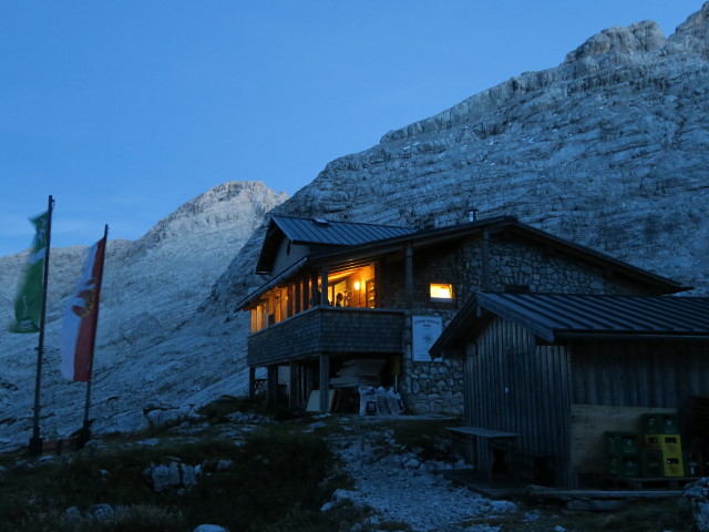 Schmidt-Zabierow-H&uuml;tte, 1.963 m (12. Sep.)