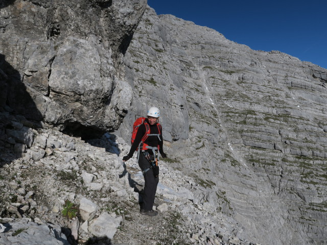 Klettersteig 'Nackter Hund': Maria am Zustieg (13. Sep.)