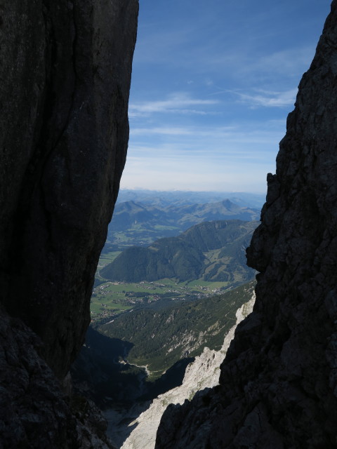 vom Klettersteig 'Nackter Hund' Richtung S&uuml;dwesten (13. Sep.)