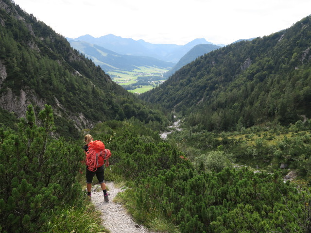 Maria auf Weg 613 zwischen Spannegg und Lastal (13. Sep.)