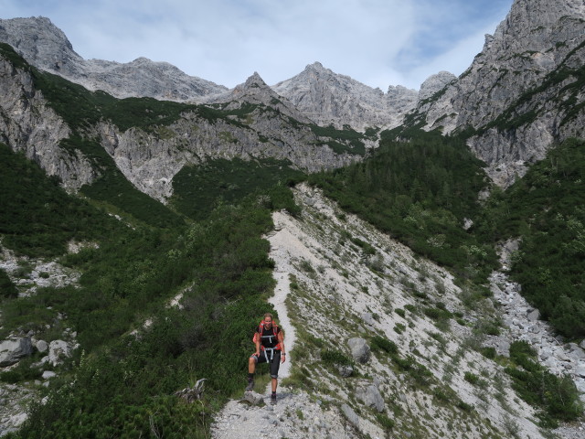 Maria auf Weg 613 zwischen Spannegg und Lastal (13. Sep.)