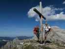 Maria und ich am Seehorn, 2.155 m (12. Sep.)