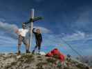 Ich und Maria am Großen Rothorn, 2.403 m (12. Sep.)