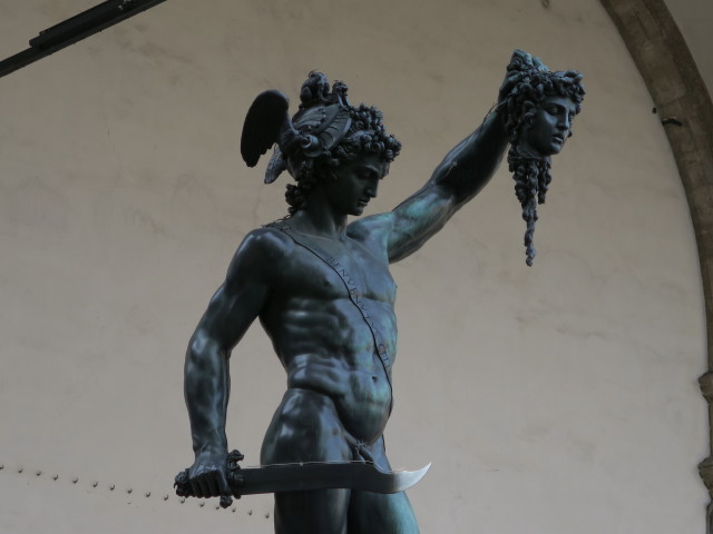 Perseo con la testa di Medusa in der Loggia della Signoria (19. Sep.)