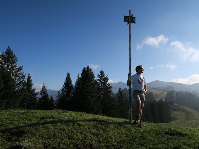 Ich am Alpwegkopf, 1.437 m (26. Sep.)