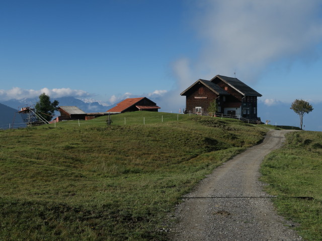 Alpweghütte, 1.481 m (26. Sep.)