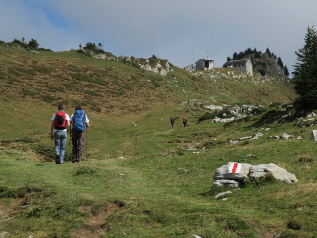 zwischen Oberer Saluveralpe und Freschenhaus (26. Sep.)