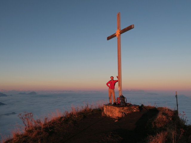 Ich am Hohen Freschen, 2.004 m (27. Sep.)