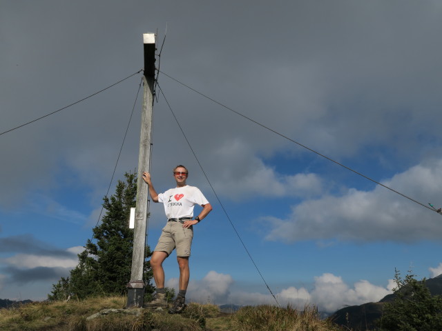 Ich am Portlakopf, 1.905 m (27. Sep.)