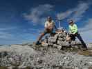 Ich und Sabrina am Kleinen Tragl, 2.164 m (3. Okt.)