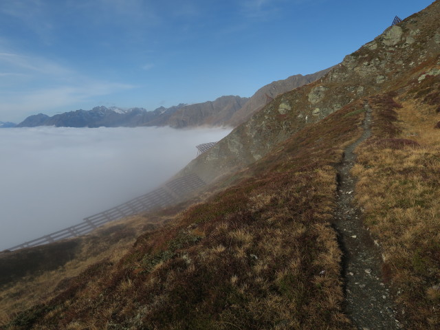 Weg 34 zwischen Langestheialpe und Paznauner H&ouml;henweg