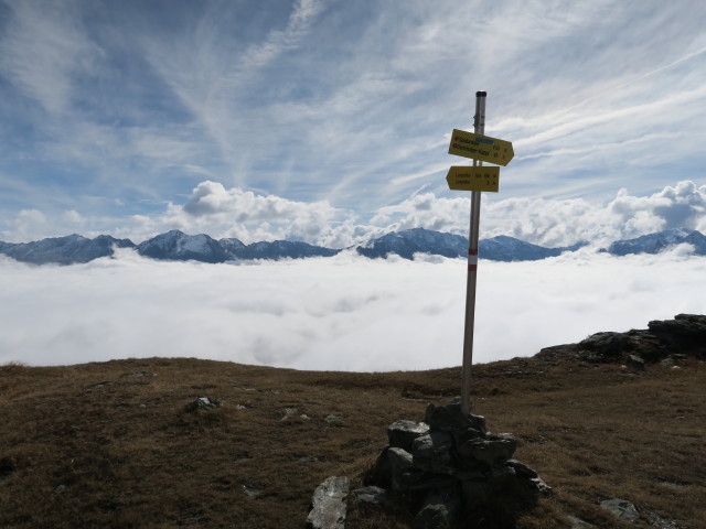 Paznauner H&ouml;henweg zwischen Pezinerspitze und Niederj&ouml;chl