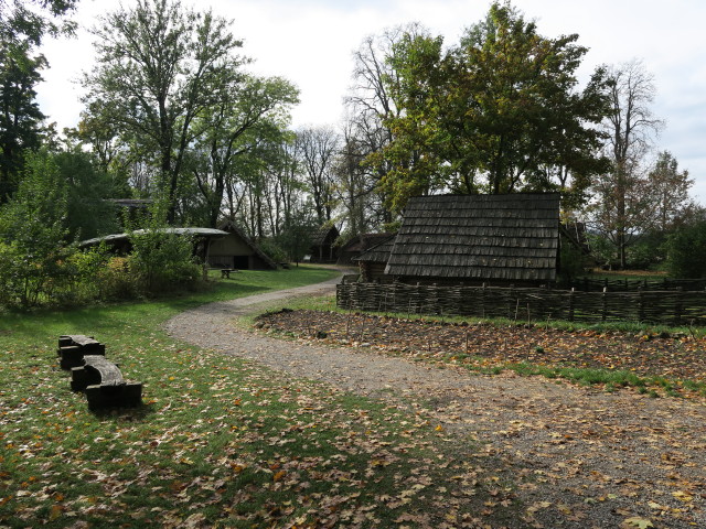 Archäologisches Freigelände beim Schloss Asparn an der Zaya