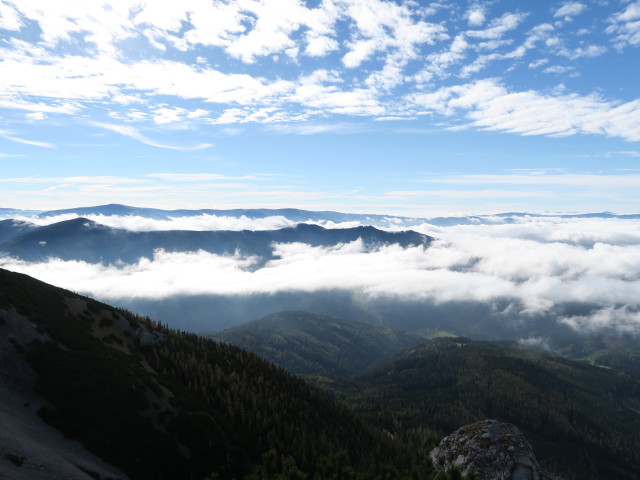vom Karreralmsteig Richtung S&uuml;dwesten