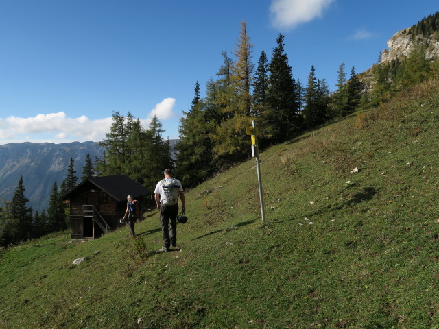 Josef und Erich auf der Karreralm, 1.477 m