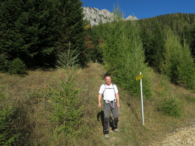 Erich bei der Jahnhütte