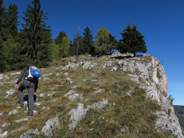 Christian zwischen Gerdasteig und Roter Wand