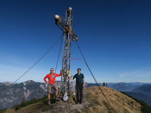 Ich und Ronald am Leonsberg, 1.745 m