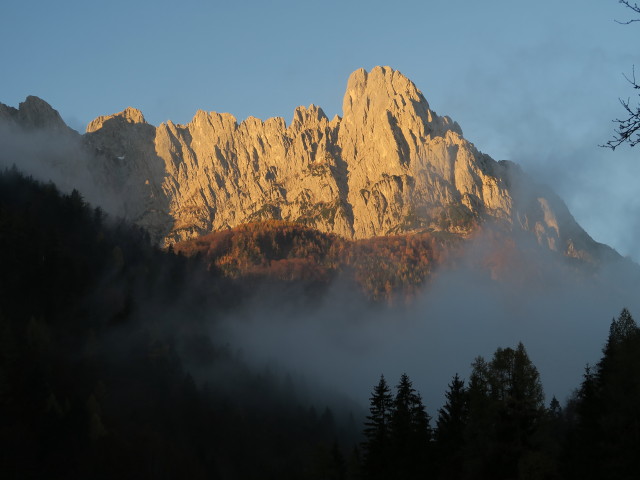 Lärchegg von Griesenau aus (31. Okt.)